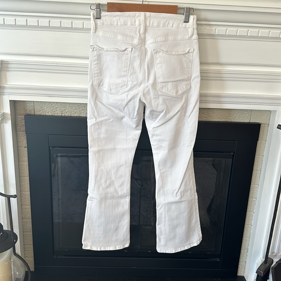 Frame size 4 Le Crop Mini Boot in white - Picture 7 of 7